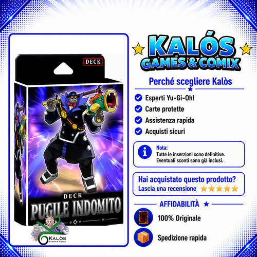 Yugioh mazzo deck pugile - yugioh!,