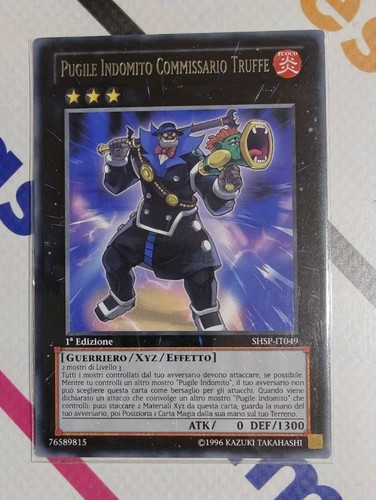 Pugile indomito commissario - pugile,