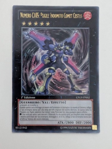 Numero c105 pugile - yu-gi-oh!,