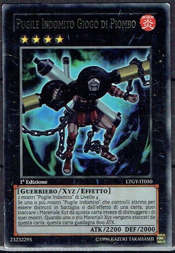 Carta ltgy pugile - carta,
