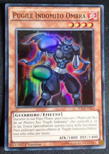 Pugile indomito ombra super - pugile,