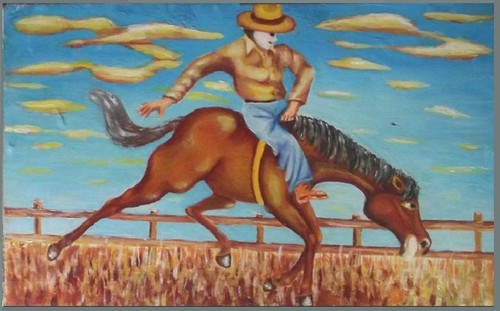 Buttero sul suo cavallo