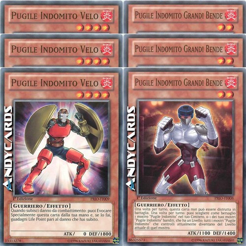 Pugile indomito velo - 3x,