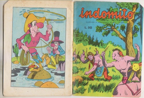 Indomito raro fumetto western - indomito,